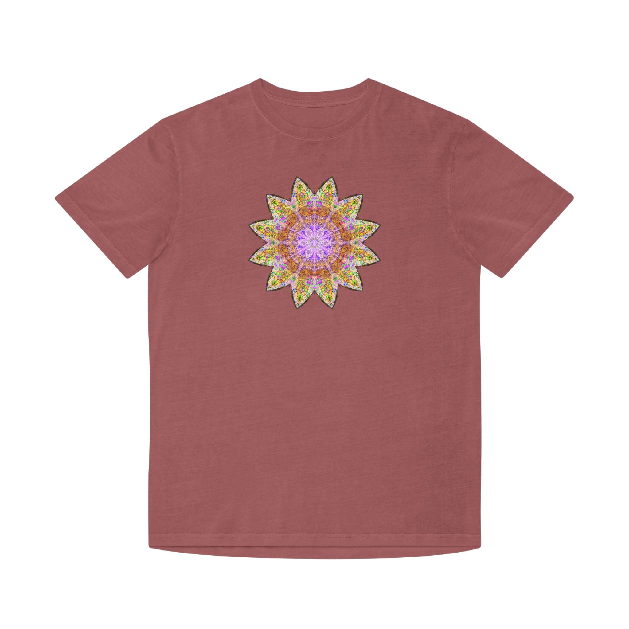 Unisex Faded Shirt - Love Light Mandalas No.14