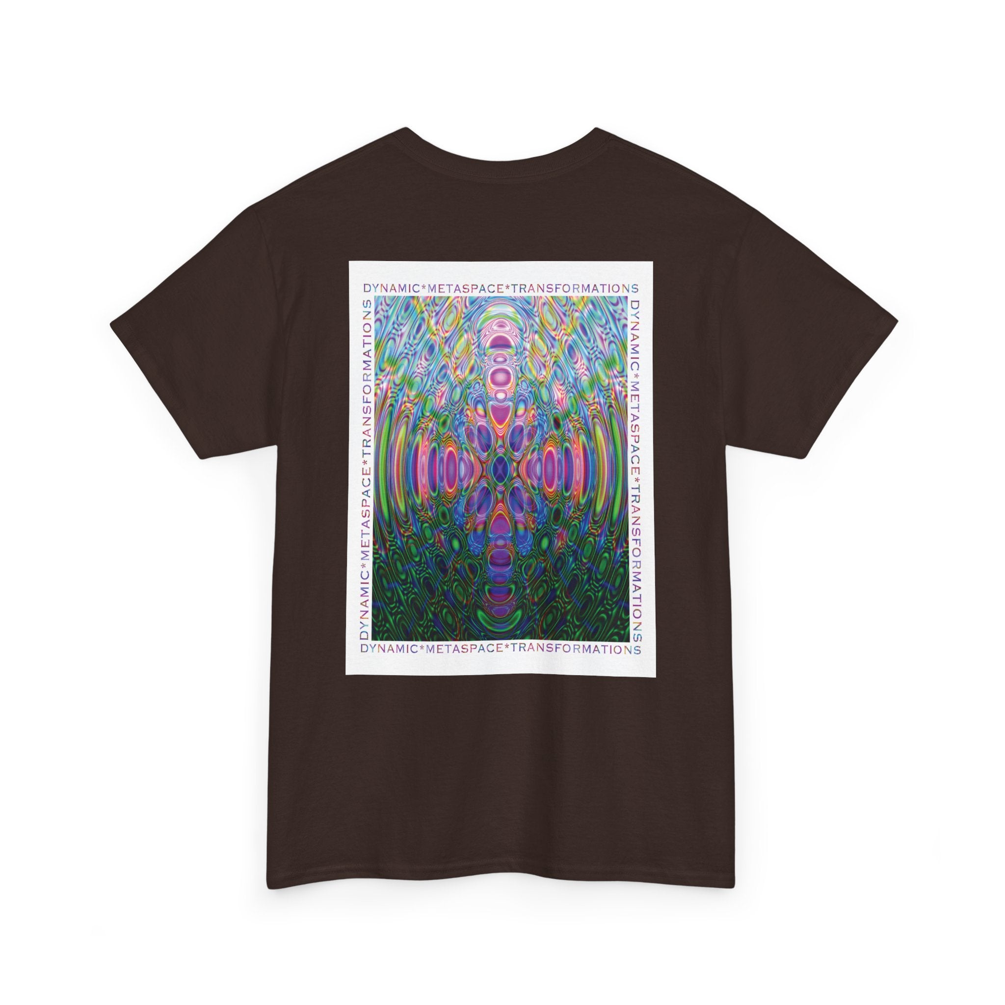 Unisex Heavy Cotton Tee (Back) - DMT Seer No.2