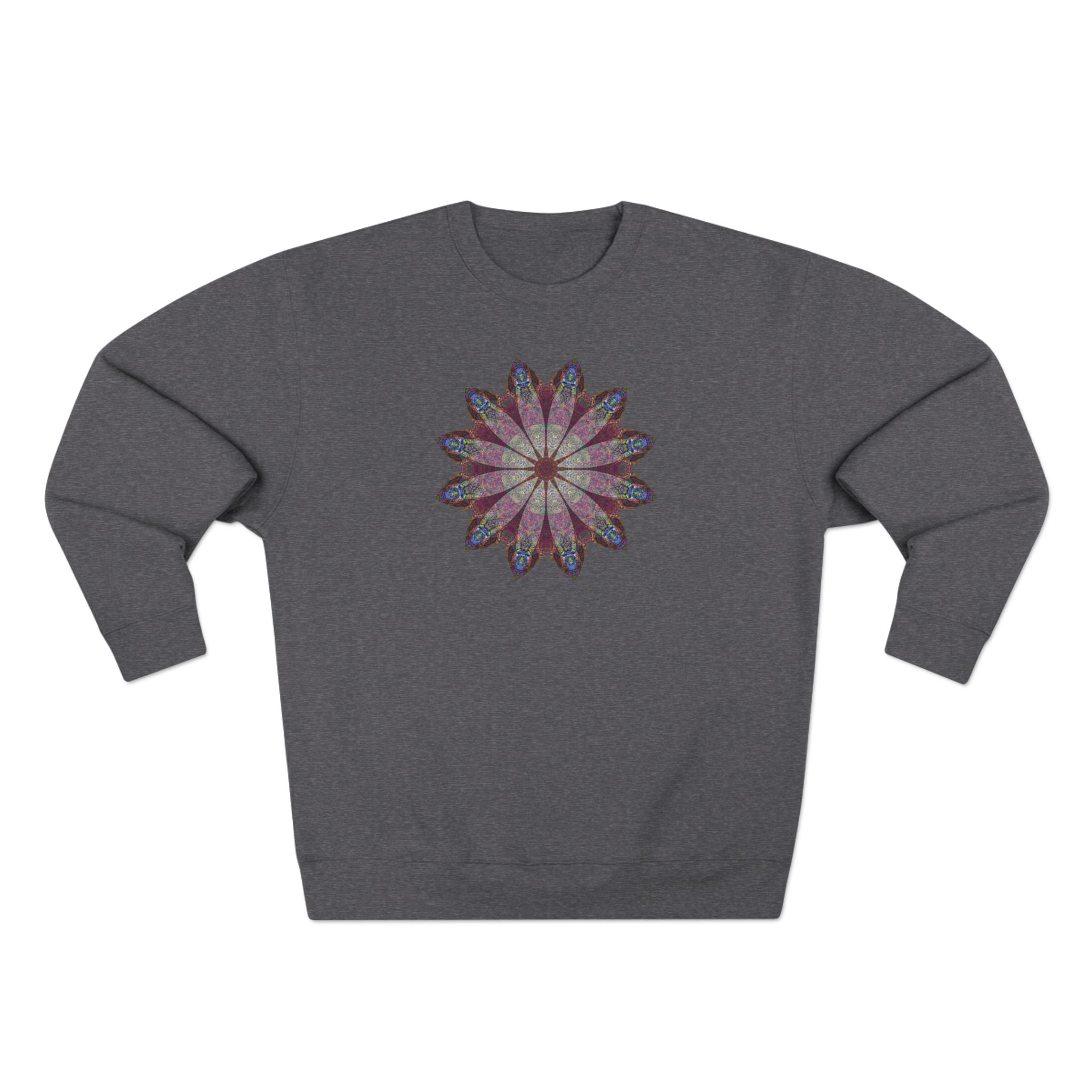 Unisex Crewneck Sweatshirt - Love Light Mandalas No.9