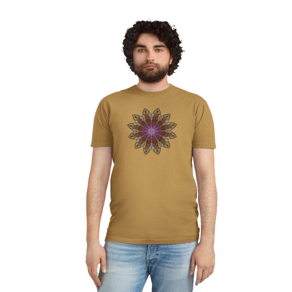 Unisex Faded Shirt - Love Light Mandalas No.13