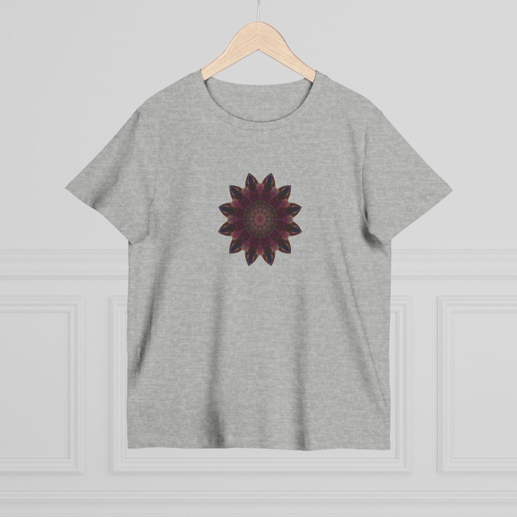 Women’s Maple Tee - Love Light Mandalas No.8