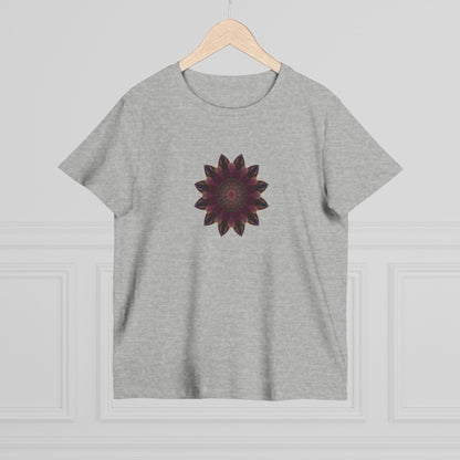 Women’s Maple Tee - Love Light Mandalas No.8