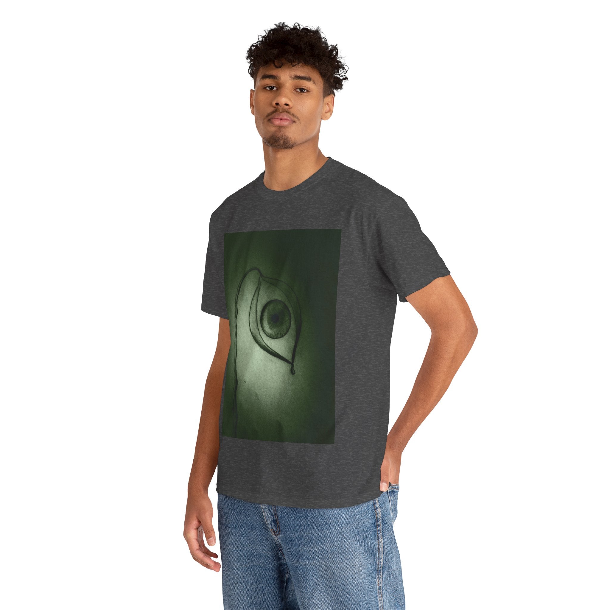 Unisex Heavy Cotton Tee - Eye Plants No.2