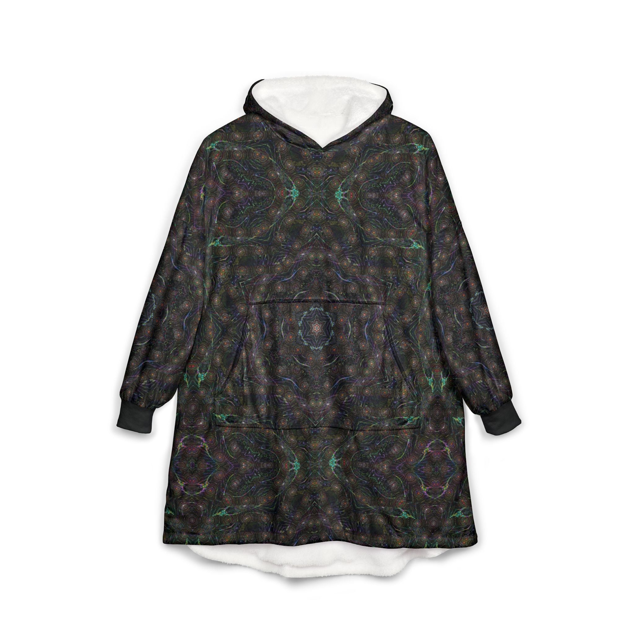 Unisex Hooded Blanket - P5 Kaleidoscopic No. 16