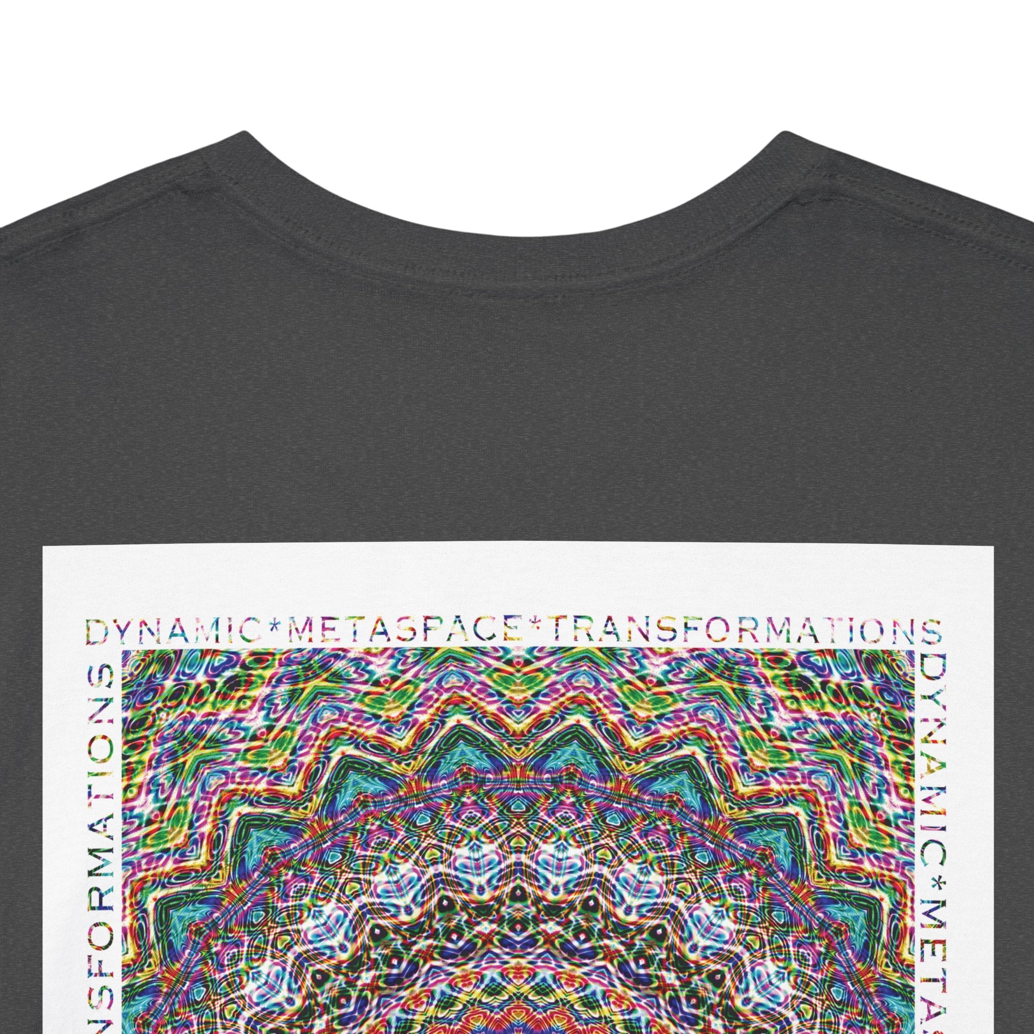 Unisex Heavy Cotton Tee (Back) - DMT Seer No.7