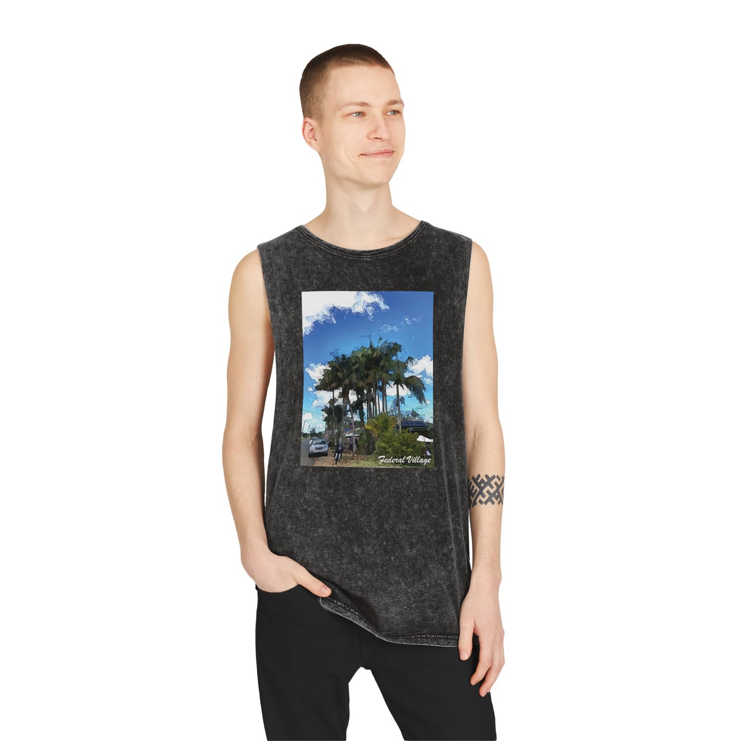 Unisex Stonewash Tank Top - Federal Village
