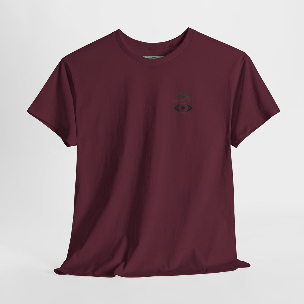 Unisex Heavy Cotton Tee (Back) - DMT Seer No.1