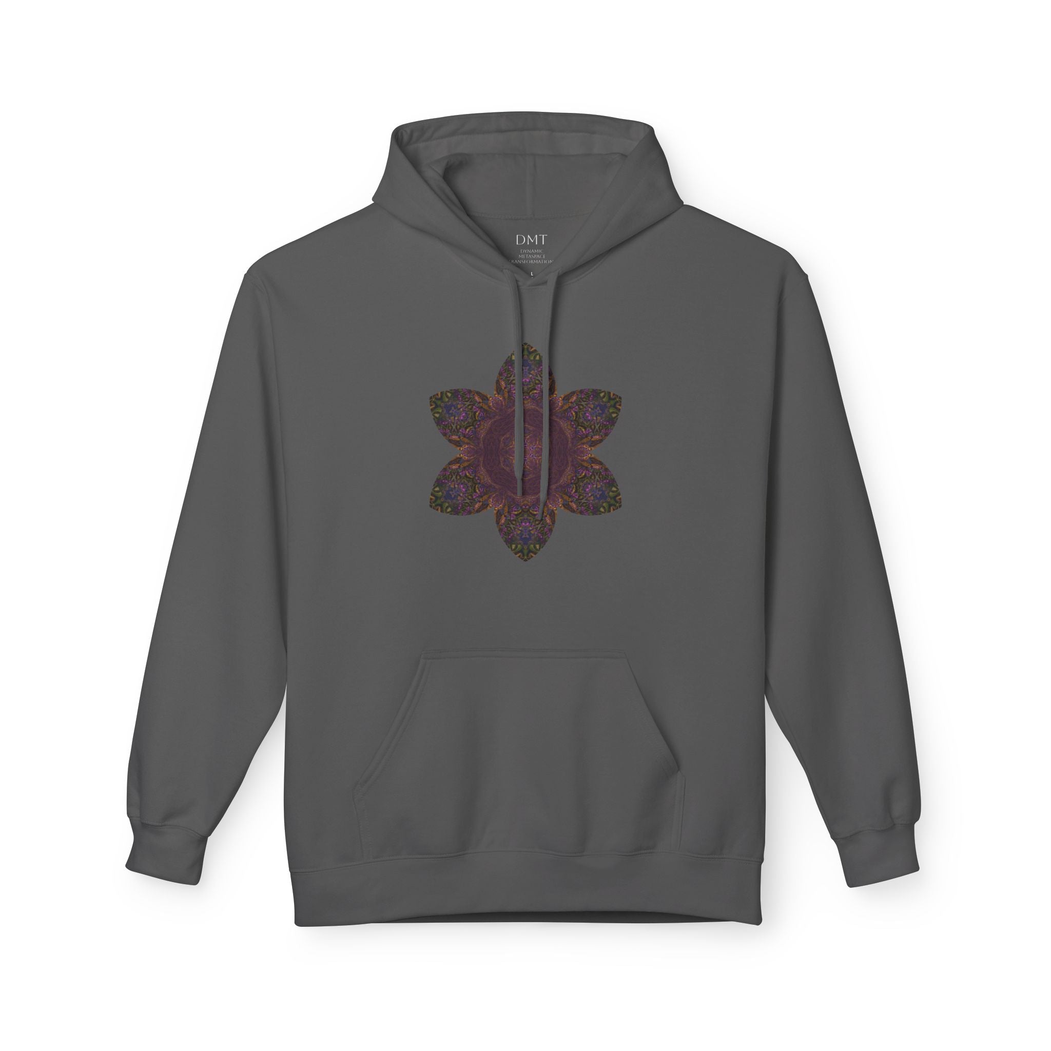 Unisex Midweight Softstyle Fleece Hoodie - Love Light Mandalas No.3