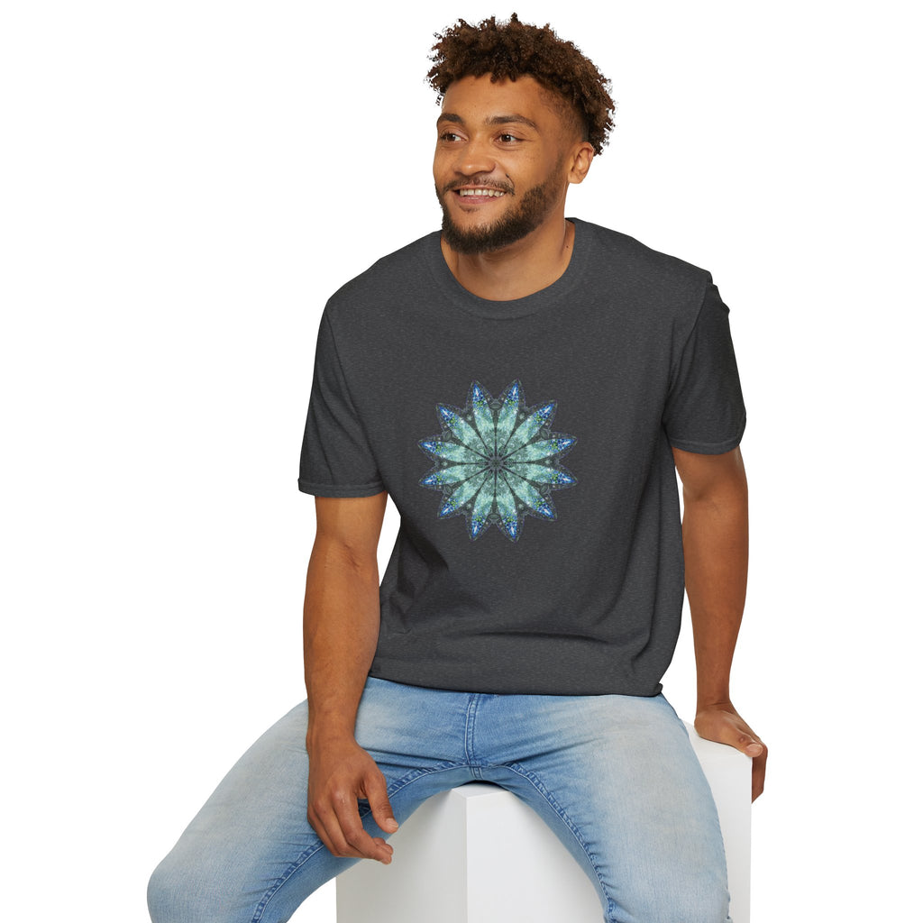 Unisex Softstyle T-Shirt - Love Light Mandalas No.20
