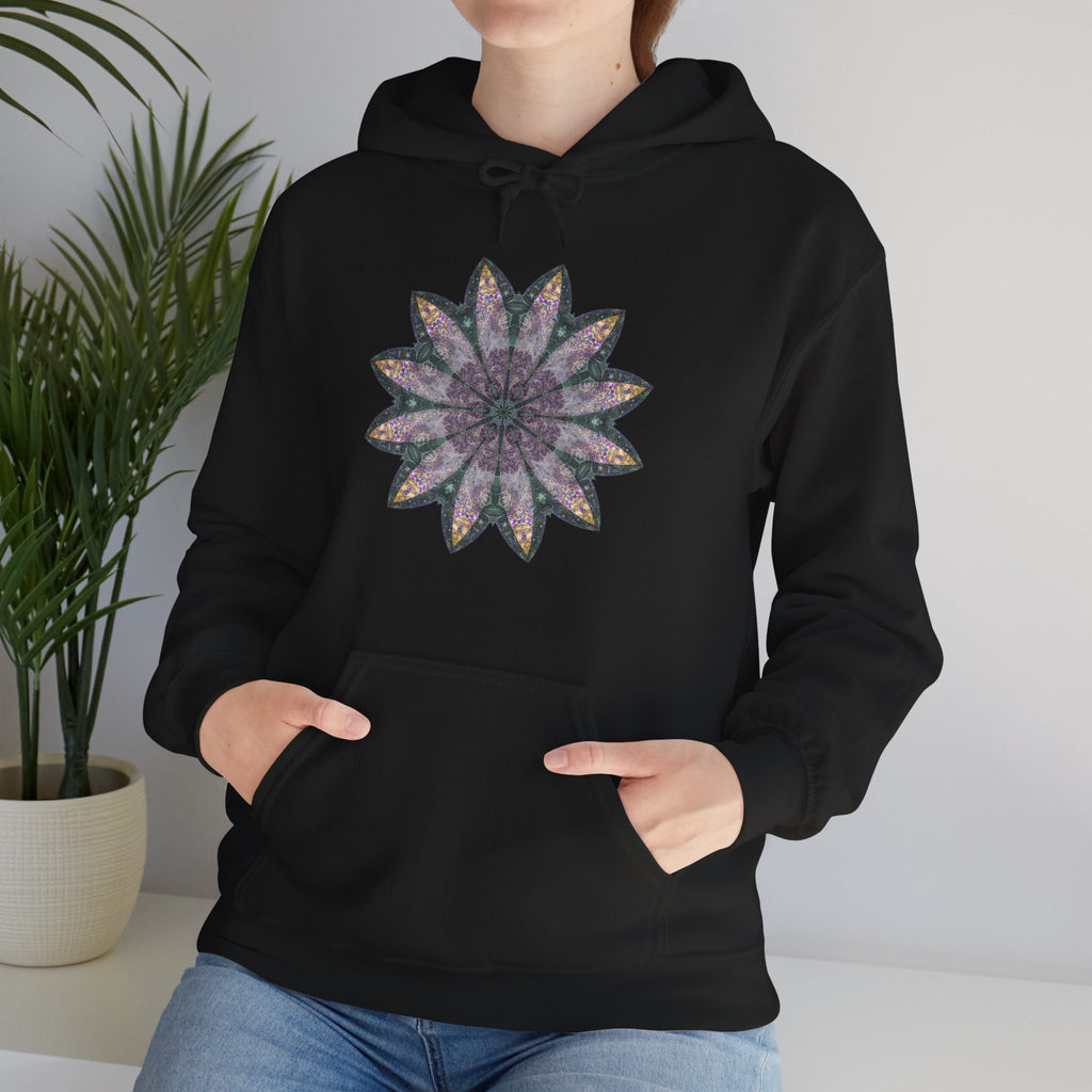 Unisex Heavy Blend™ Hooded Sweatshirt - Love Light Mandalas No.21