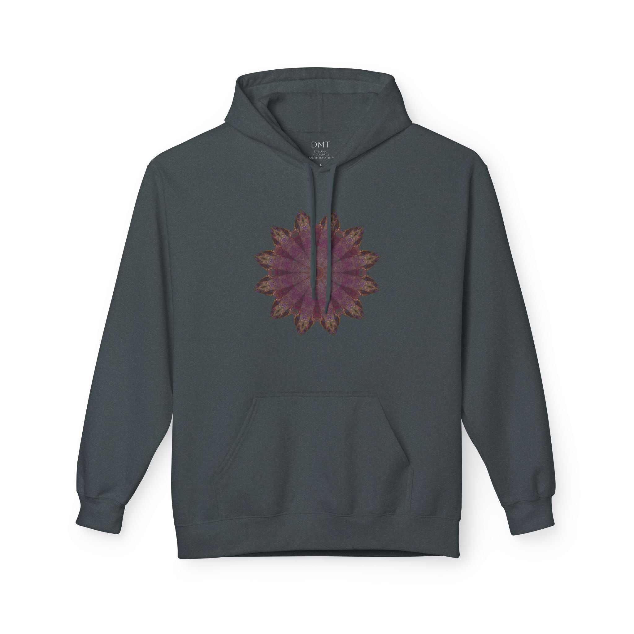Unisex Midweight Softstyle Fleece Hoodie - Love Light Mandalas No.6