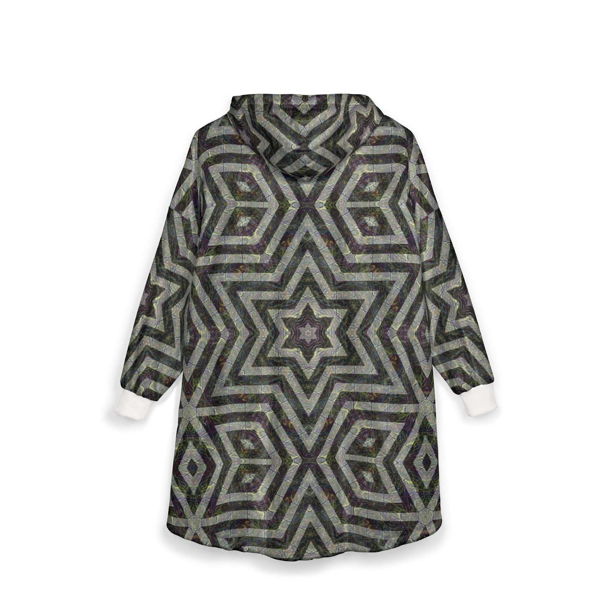 Unisex Hooded Blanket - P5 Kaleidoscopic No. 11