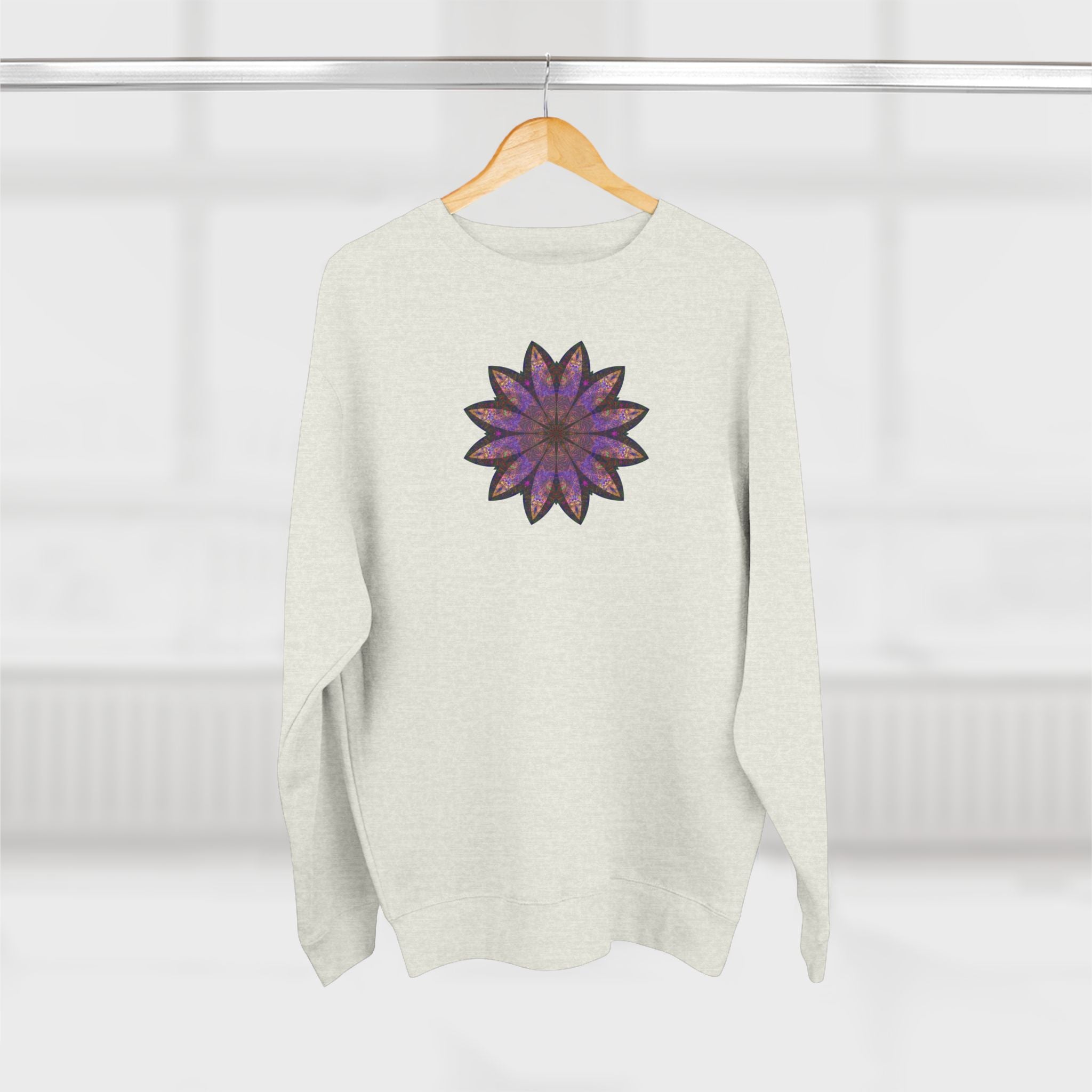 Unisex Crewneck Sweatshirt - Love Light Mandalas No.23