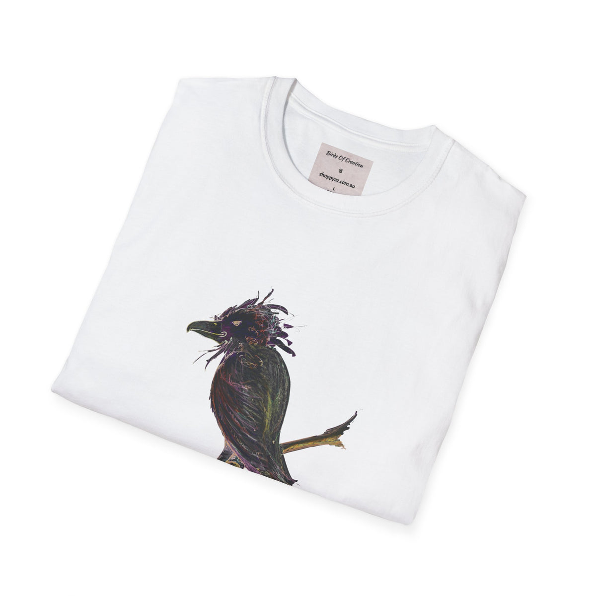 Unisex Softstyle T-Shirt - Birds Of Creation No.1