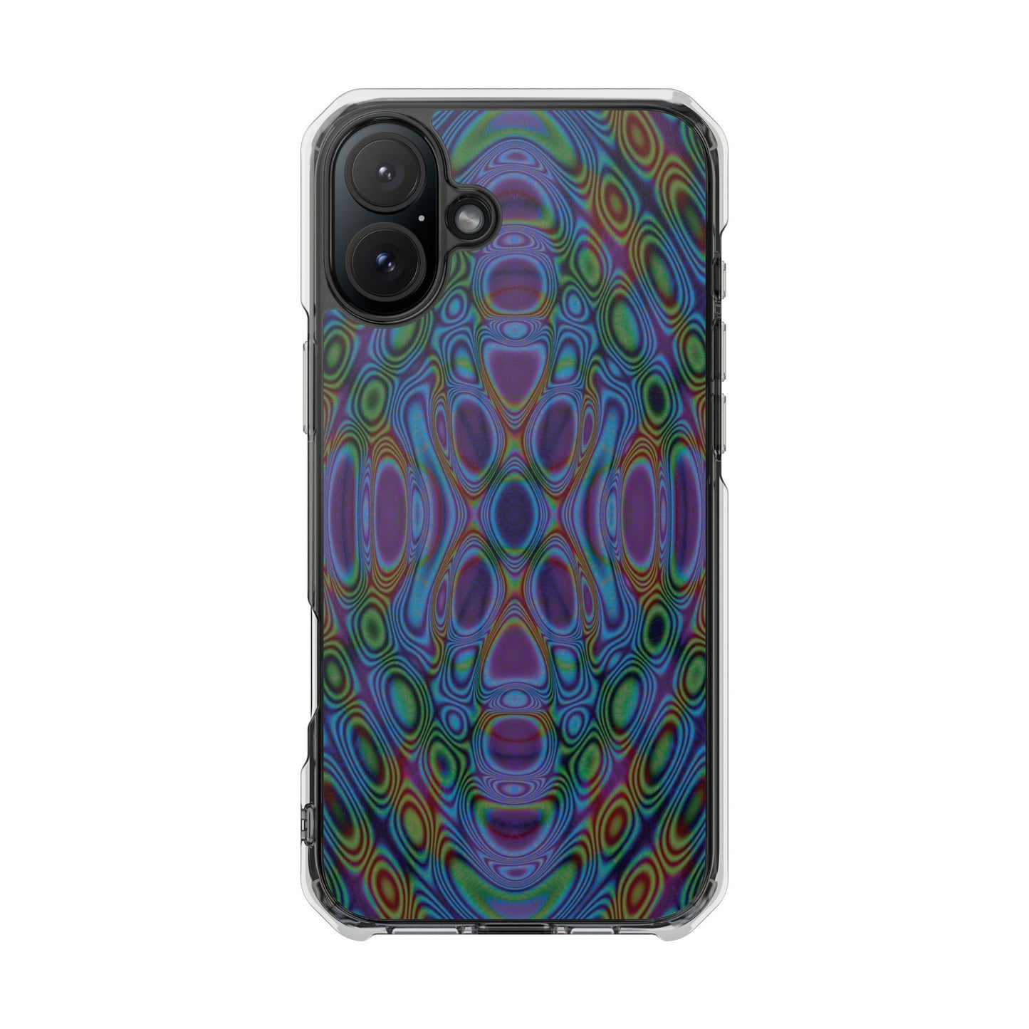 iPhone 16 Magnetic Clear Impact Case - DMT Seer No.20
