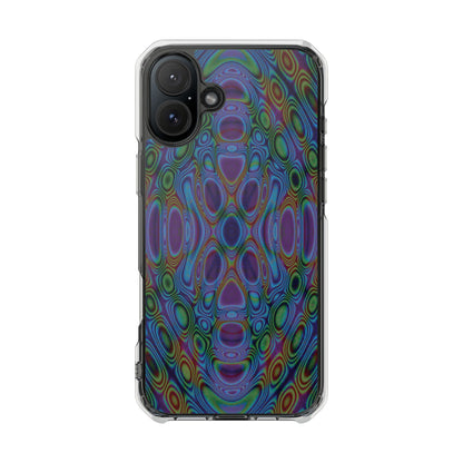 iPhone 16 Magnetic Clear Impact Case - DMT Seer No.20