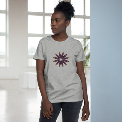 Women’s Maple Tee - Love Light Mandalas No.2