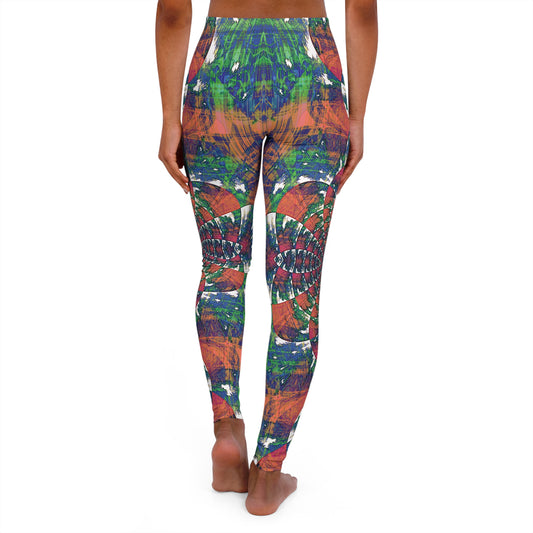 Spandex Leggings - Love Light Fractals No.2