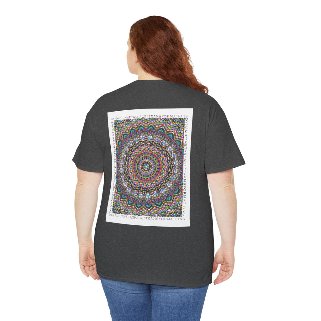 Unisex Heavy Cotton Tee (Back) - DMT Seer No.7