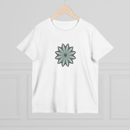 Women’s Maple Tee - Love Light Mandalas No.22