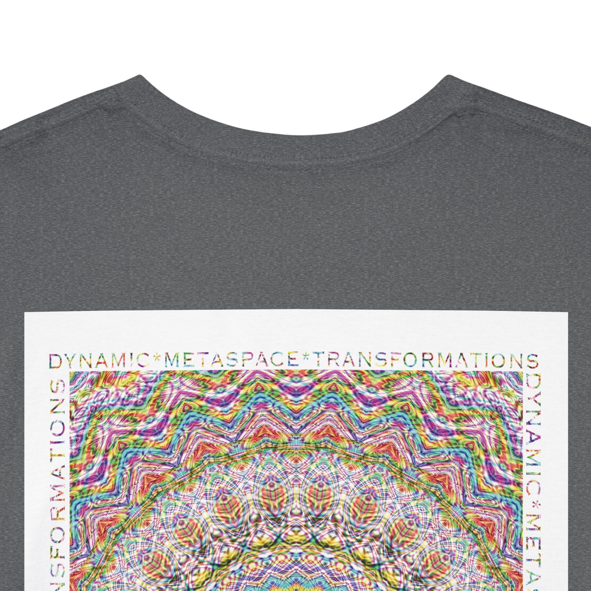 Unisex Heavy Cotton Tee (Back) - DMT Seer No.9