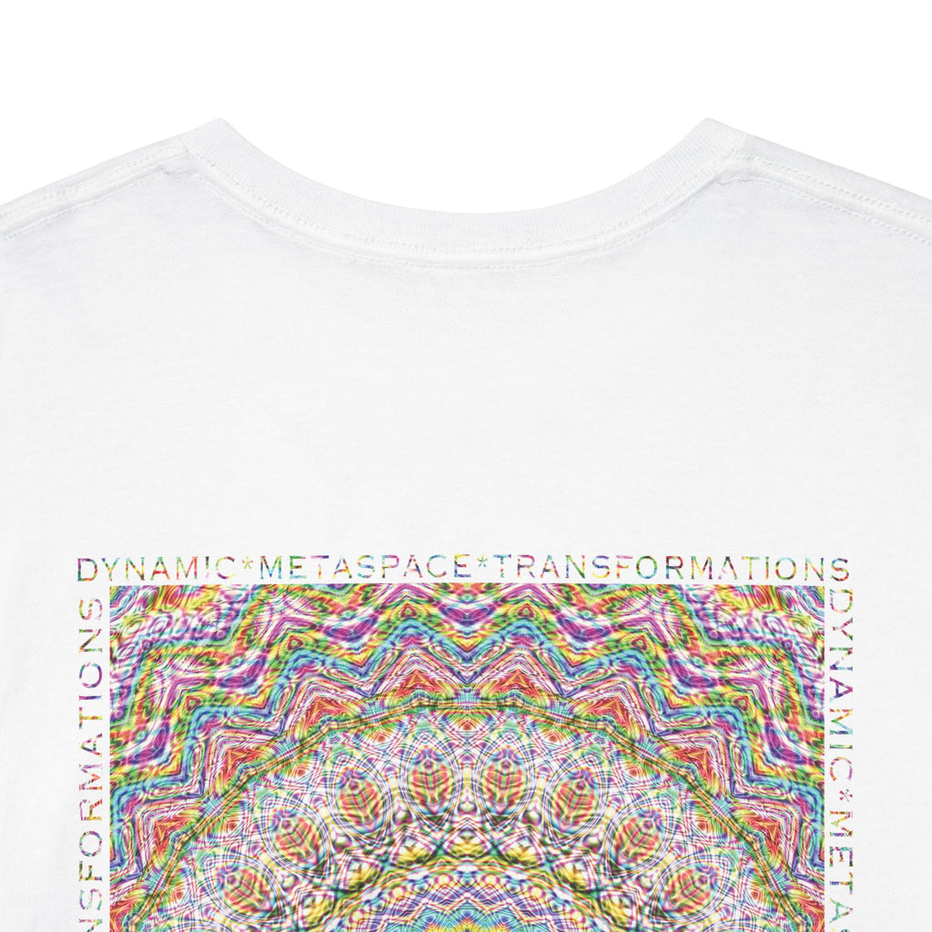 Unisex Heavy Cotton Tee (Back) - DMT Seer No.9