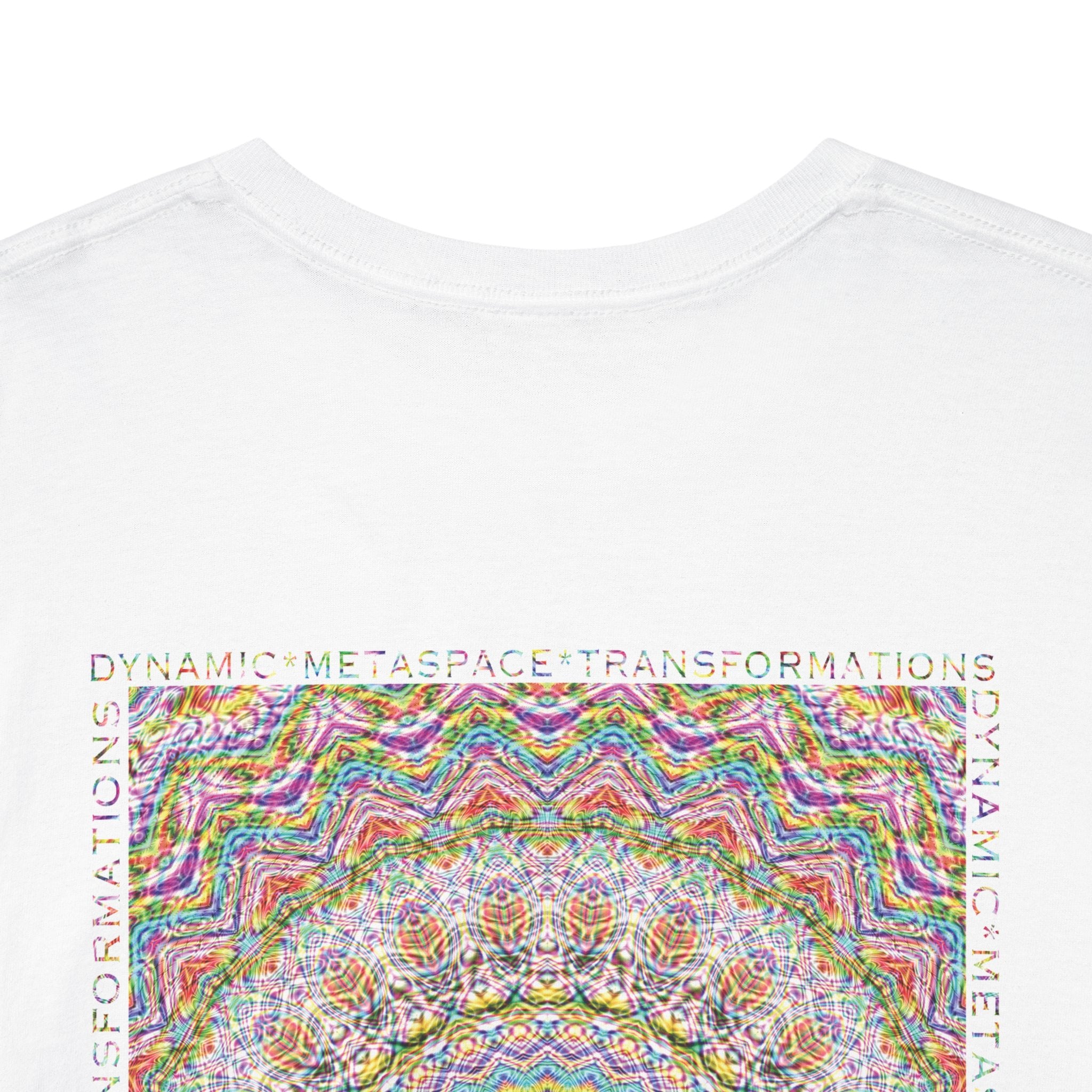 Unisex Heavy Cotton Tee (Back) - DMT Seer No.9