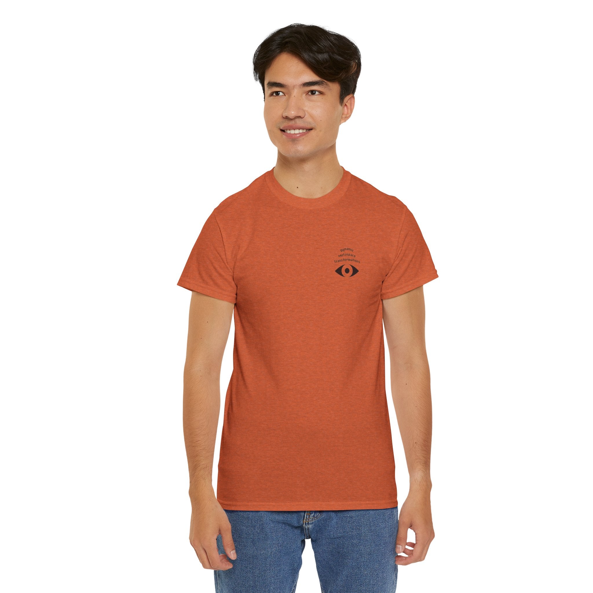 Unisex Heavy Cotton Tee (Back) - DMT Seer No.1