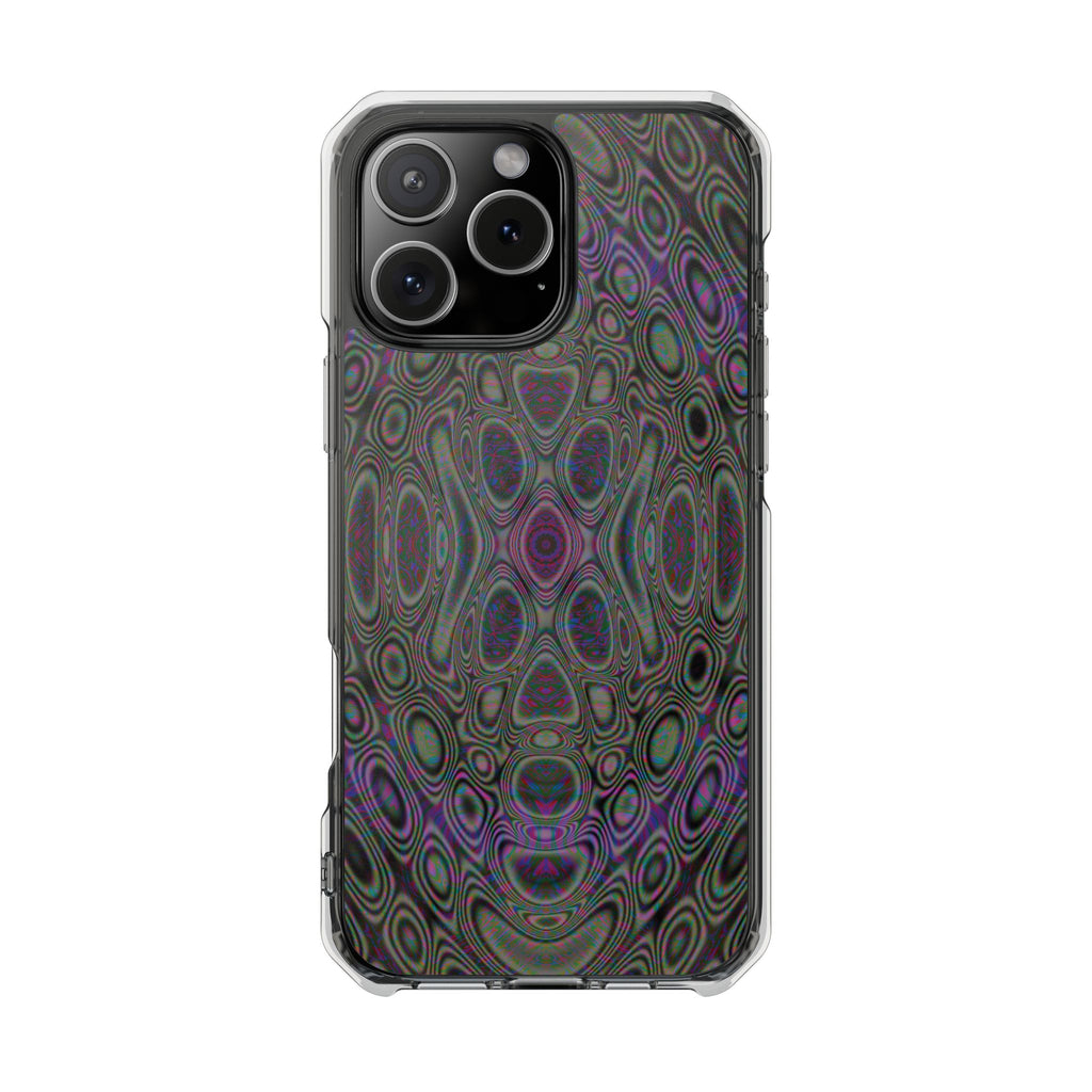 iPhone 16 Magnetic Clear Impact Case - DMT Seer No.19