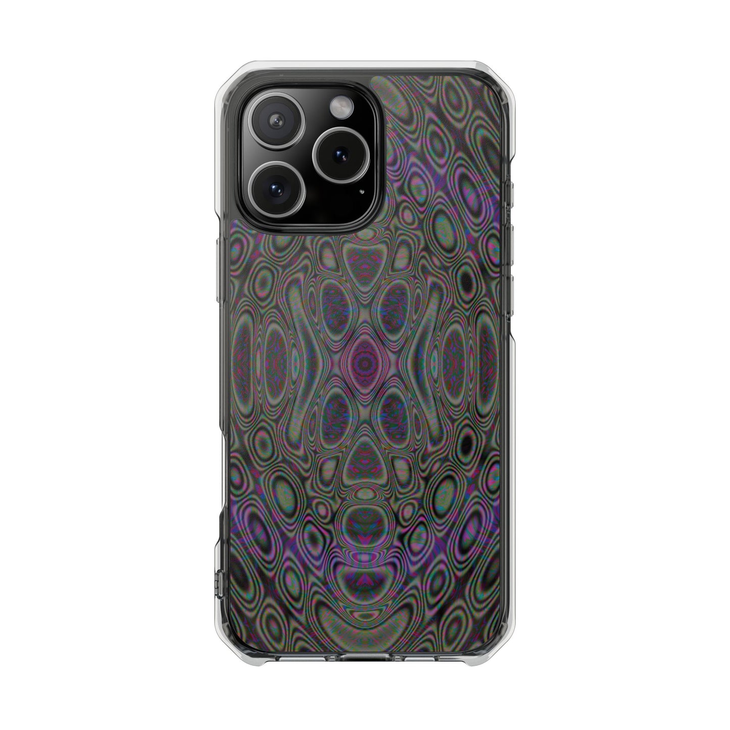 iPhone 16 Magnetic Clear Impact Case - DMT Seer No.19