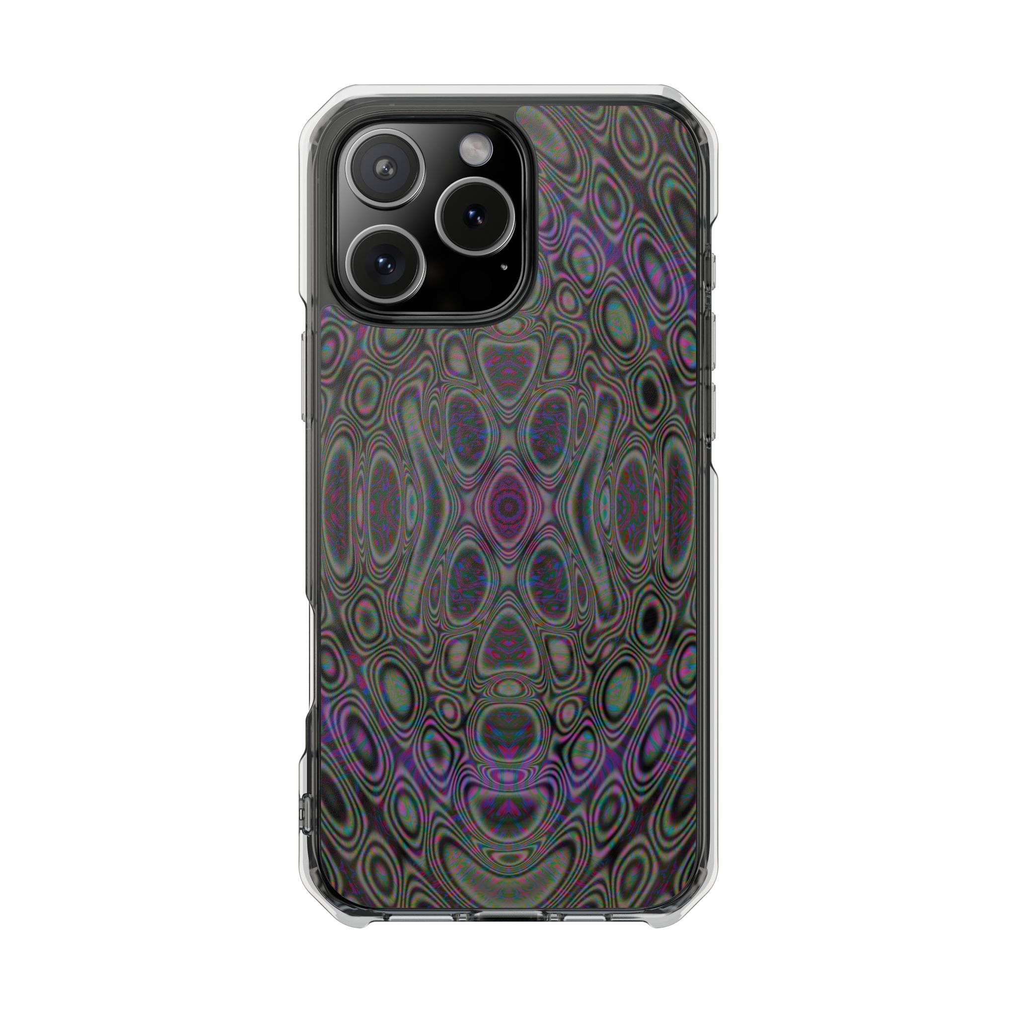 iPhone 16 Magnetic Clear Impact Case - DMT Seer No.19