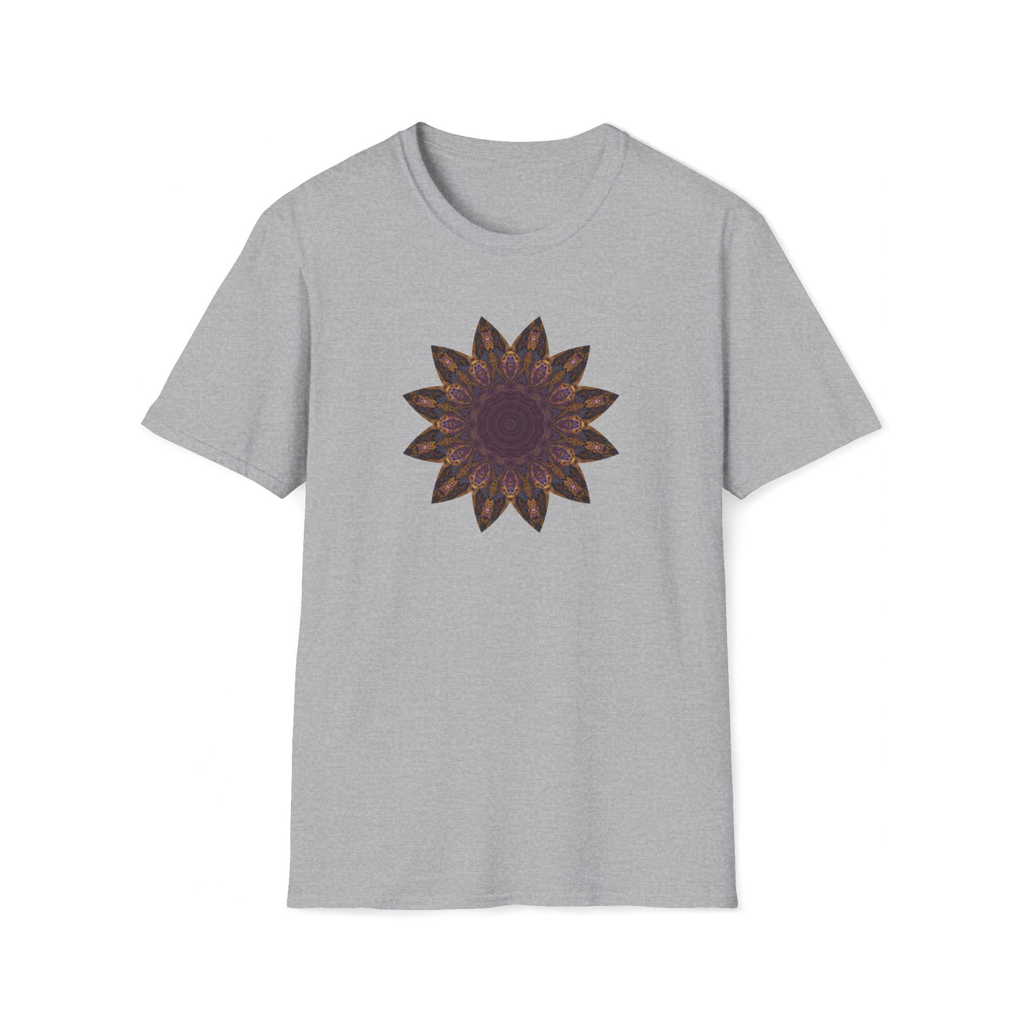 Unisex Softstyle T-Shirt - Love Light Mandalas No.1