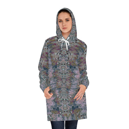 Women's Hoodie Dress - Love Light Fractals No.5