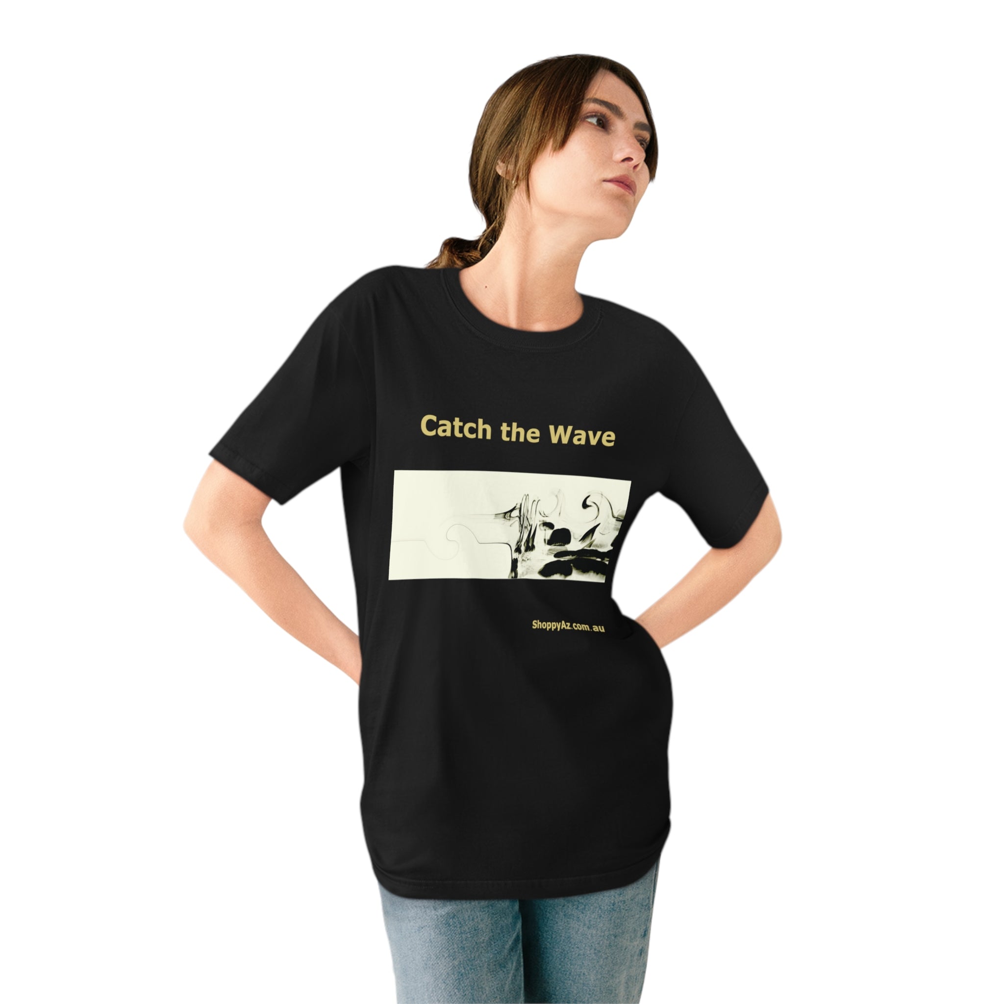 Organic Staple T-shirt - Catch the Wave