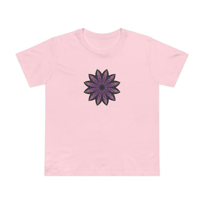Women’s Maple Tee - Love Light Mandalas No.24
