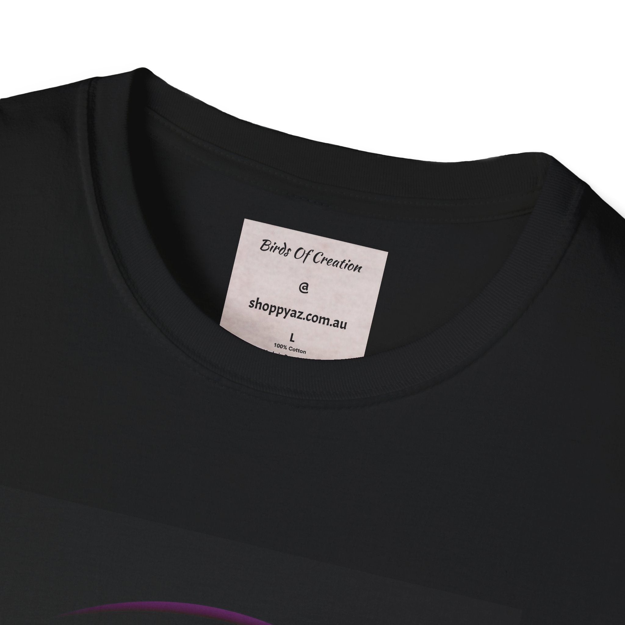 Unisex Softstyle T-Shirt - Birds Of Creation No.2b