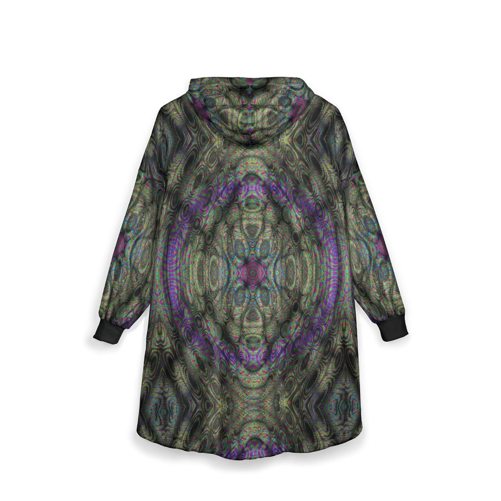 Unisex Hooded Blanket - DMT Seer No. 16