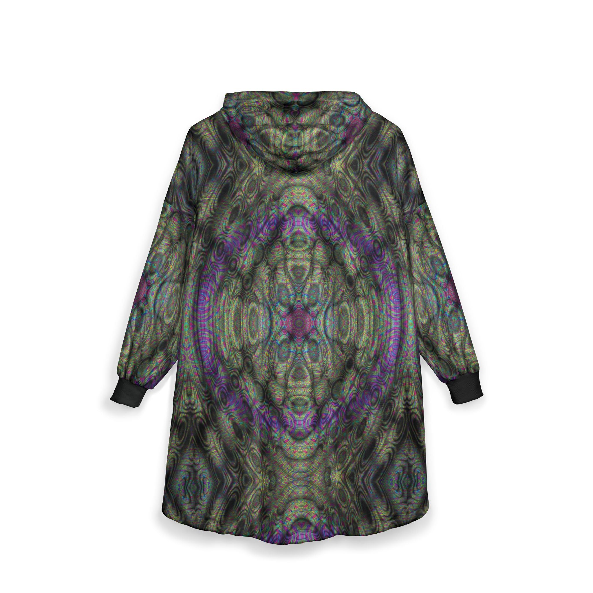 Unisex Hooded Blanket - DMT Seer No. 16