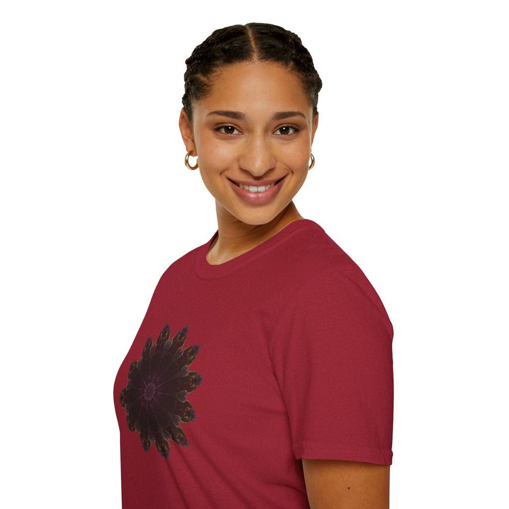 Unisex Softstyle T-Shirt - Love Light Mandalas No.12