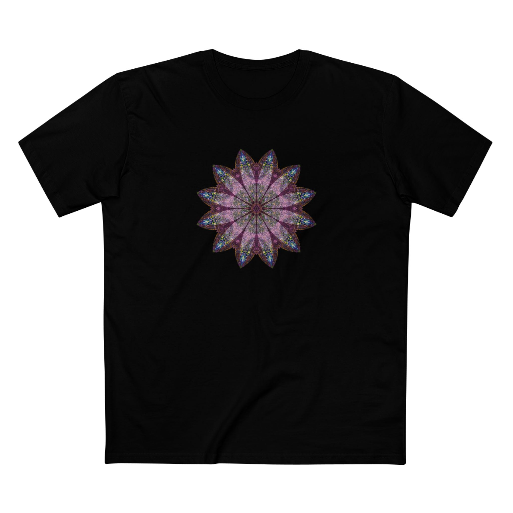 Men's Staple Tee - Love Light Mandalas No.19