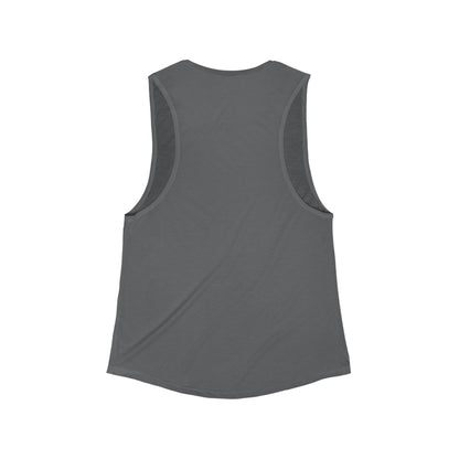 Women's Flowy Scoop Muscle Tank - Love Light Mandalas No.2