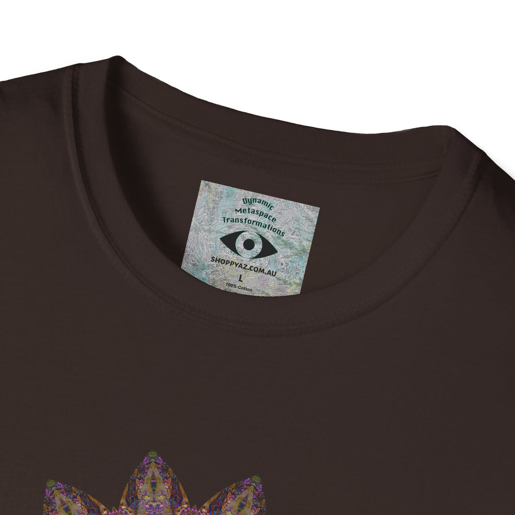 Unisex Softstyle T-Shirt - Love Light Mandalas No.6