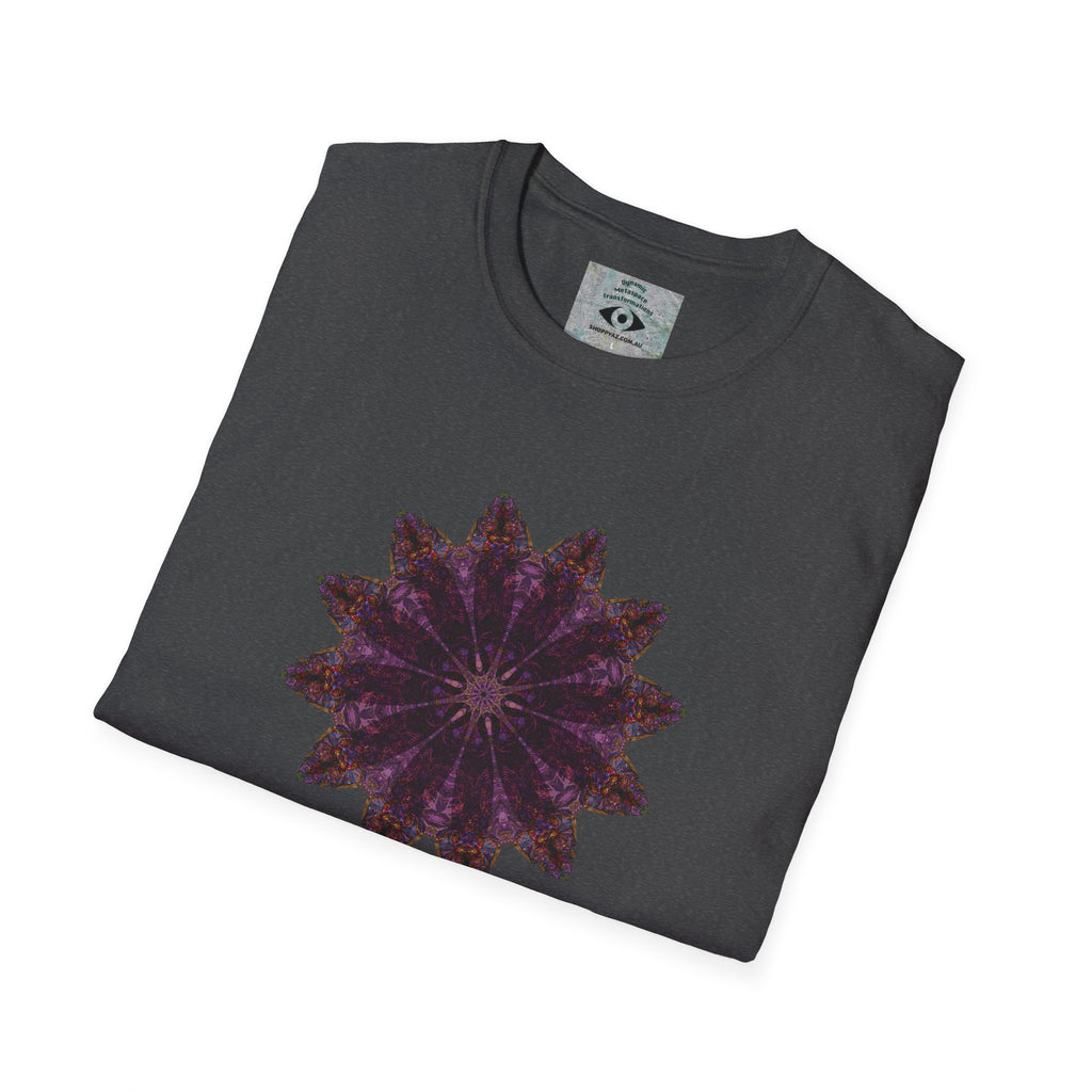 Unisex Softstyle T-Shirt - Love Light Mandalas No.15