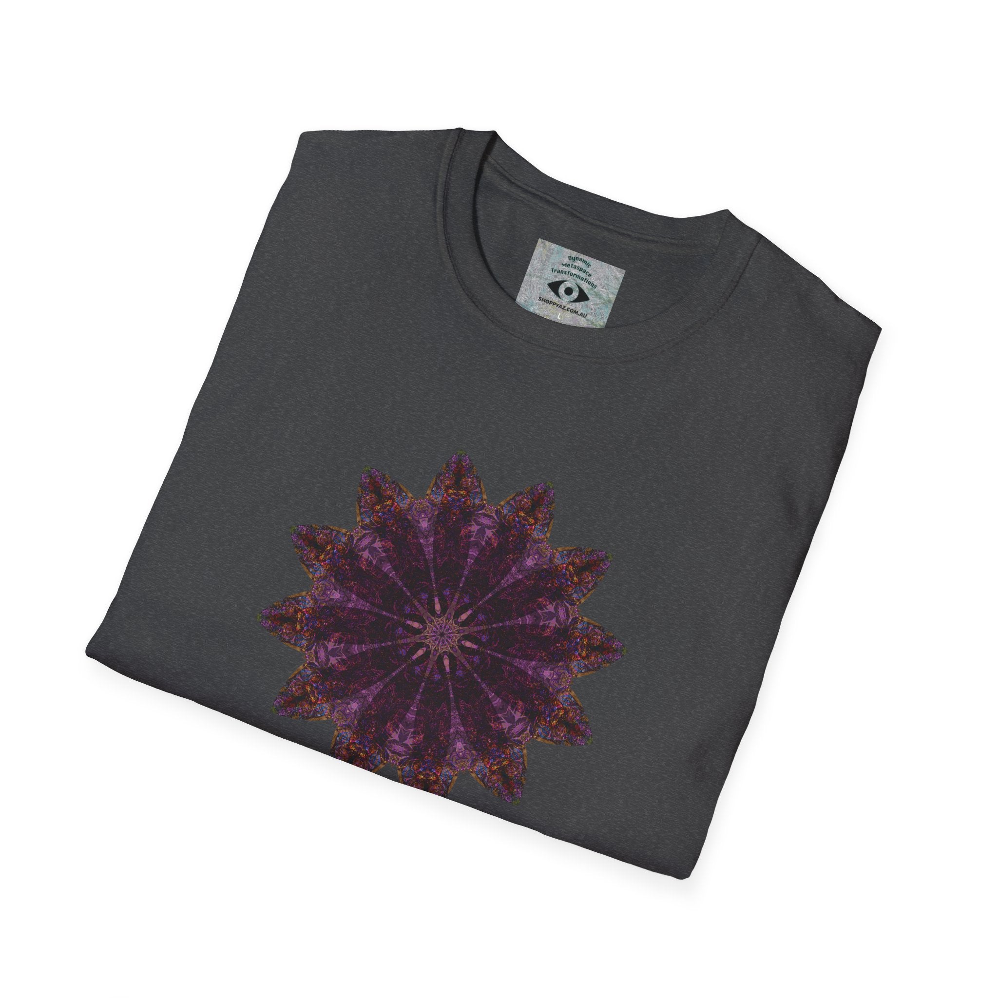 Unisex Softstyle T-Shirt - Love Light Mandalas No.15