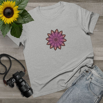 Women’s Maple Tee - Love Light Mandalas No.16