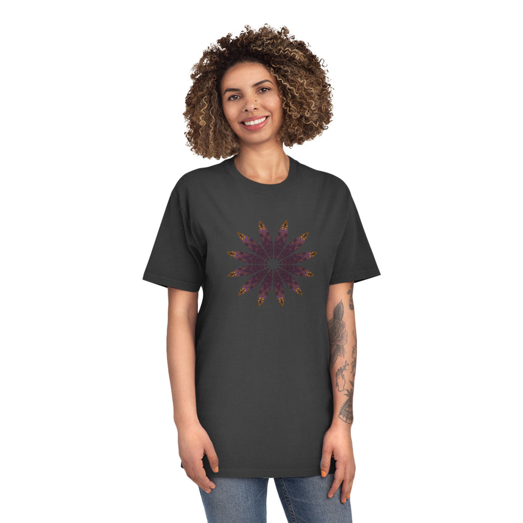 Unisex Faded Shirt - Love Light Mandalas No.2