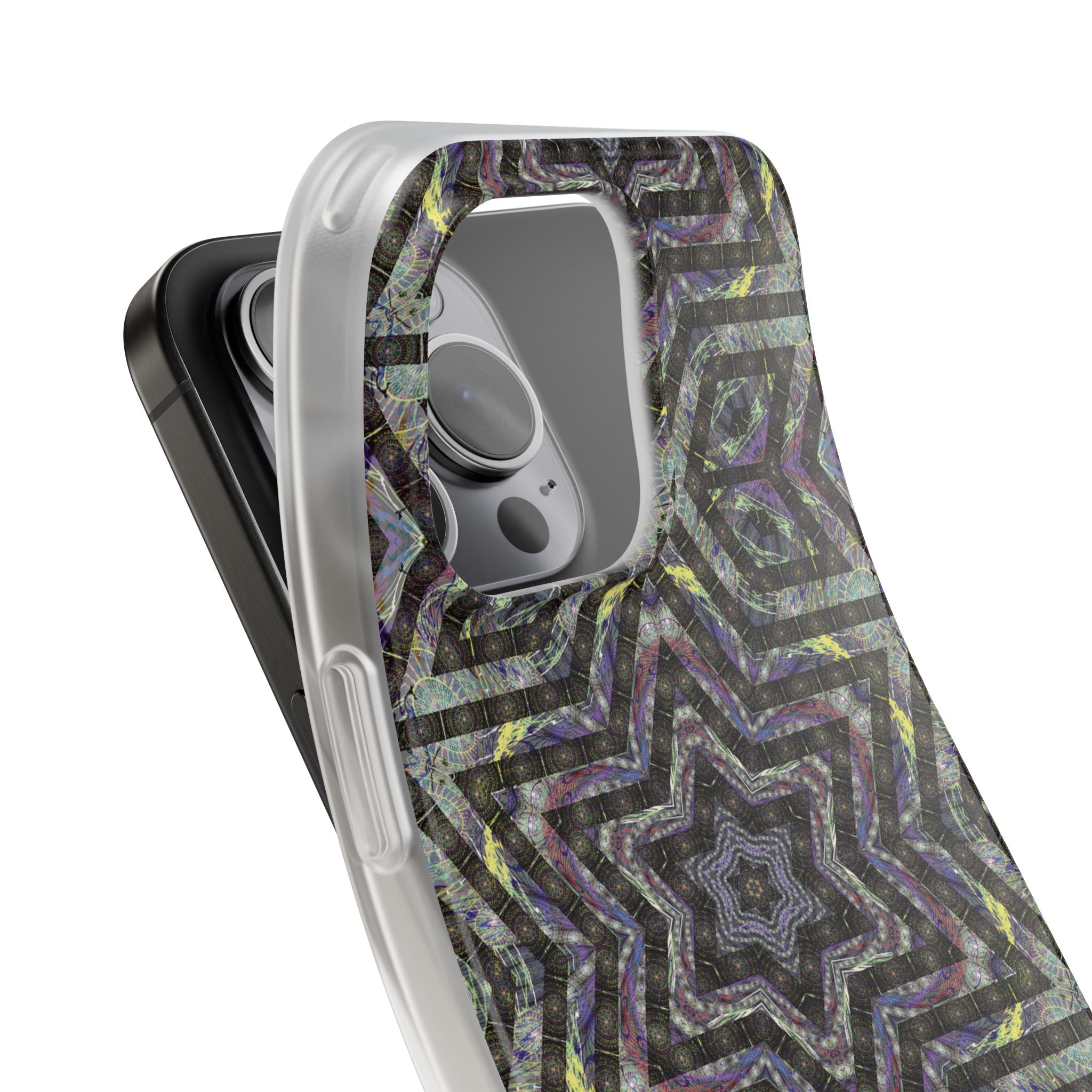 iPhone 15 Flexi Case - P5 Kaleidoscopic No.1