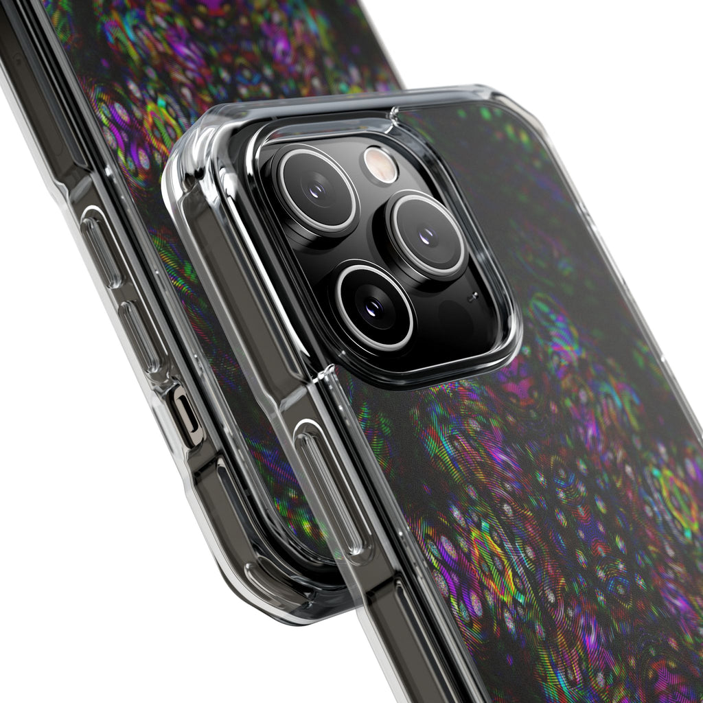iPhone 14 Magnetic Clear Impact Case - DMT Scribe Tiles No.2