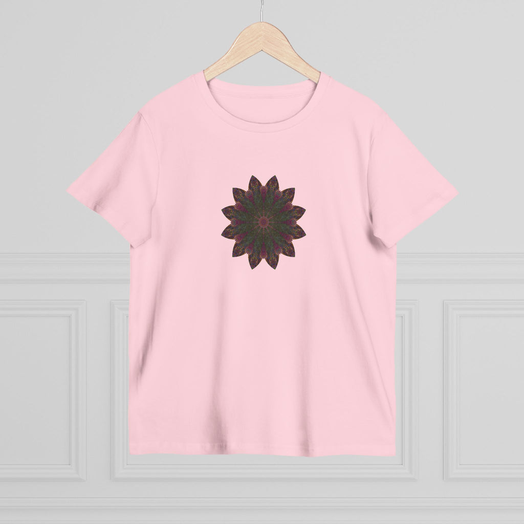 Women’s Maple Tee - Love Light Mandalas No.7