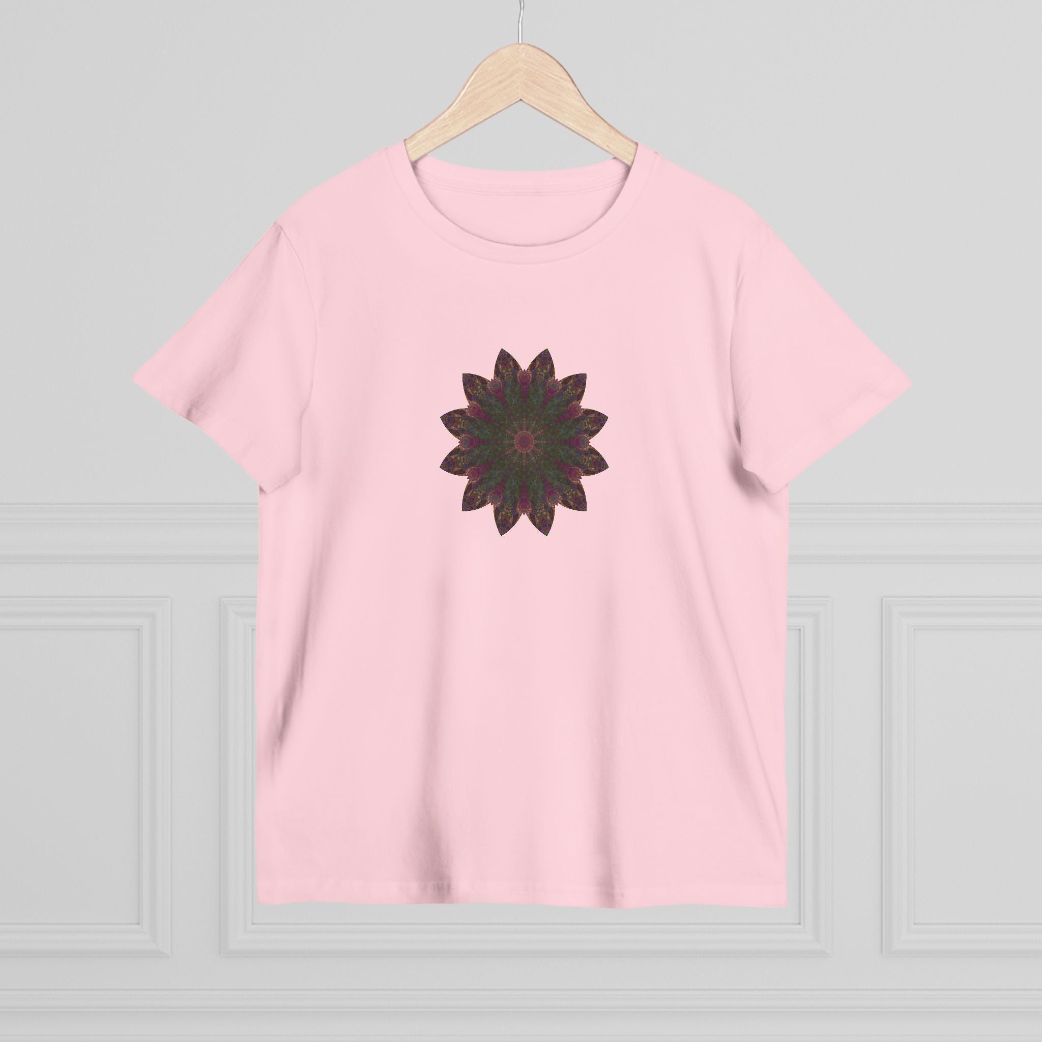 Women’s Maple Tee - Love Light Mandalas No.7
